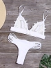 szexi fehér tanga bikini
